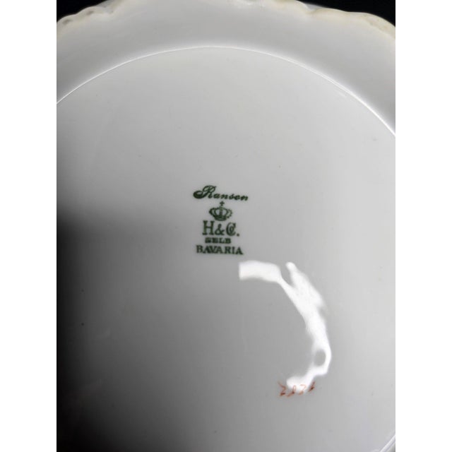 Antique Heinrich and Co. Selb, Bavaria Ranson Porcelain Covered Tureens - Set of 3 For Sale - Image 16 of 16