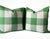 Traditional One Pair of Spring Green Buffalo Cotton Check Pillow Covers For Sale - Image 3 of 4