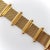 Mid-Century Modern 1950s 18k Woven Gold Mid-Century Modern Bracelet For Sale - Image 3 of 6