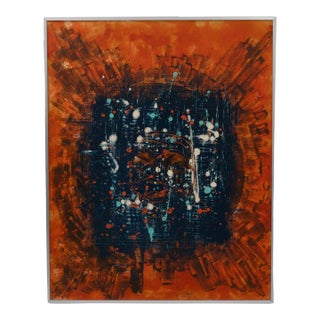 20th Century Belgian Painting By Rene Berdal For Sale