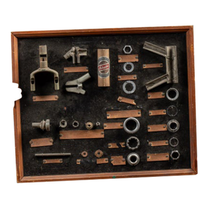 Columbia Bicycles Framed Parts Salesman Display, C. 1920s