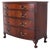 George III Chest Drawers with Bow Front Mahogany, 1920s For Sale