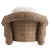 Elara Curved Rattan Arm Chair For Sale - Image 4 of 7