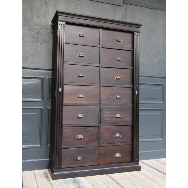 French Drawer Cabinet, 1890s For Sale - Image 4 of 18