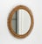 1960s Mid-Century Round Rattan and Bamboo Wall Mirror in the style of Franco Albini, Italy, 1960s For Sale - Image 5 of 12