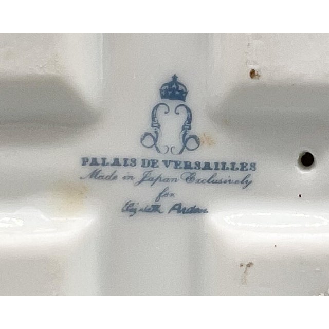 Vintage White Ceramic Obelisk With Colorful Floral Pattern For Sale - Image 10 of 10