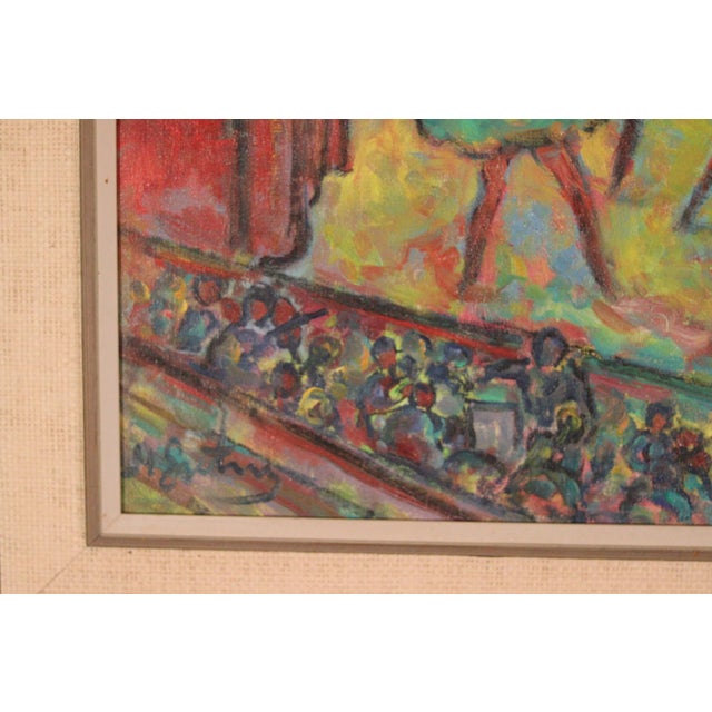 Nathan Gutman, Dance, 1960s, Oil on Canvas, Framed For Sale - Image 7 of 18