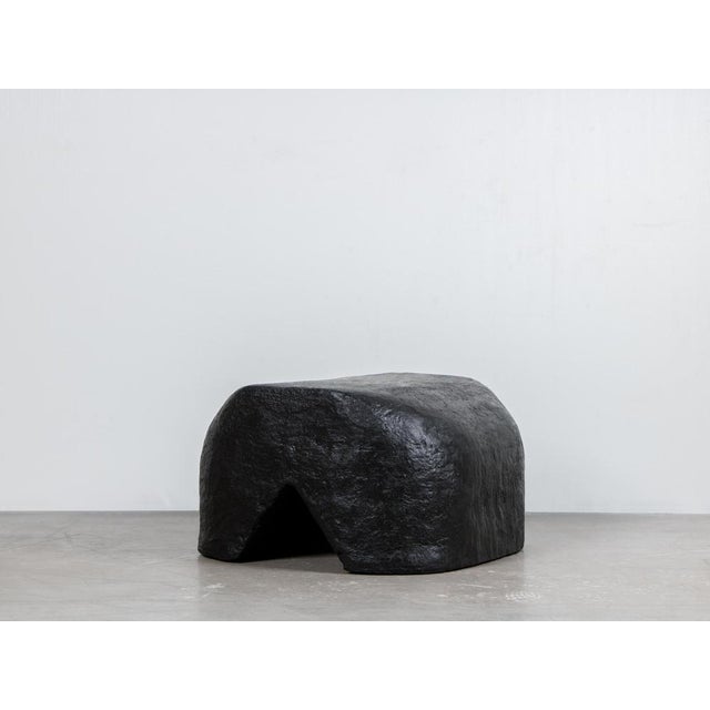 Sten side table/stool by lucas morten. 2020 limited edition of 15. Dimensions: d 80, w 80, h 45 cm. Material: waxed...