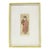 Mid-Century Modern Scholar Hand-Colored Signed Etching by Quintana Limited Edition 24/100 For Sale