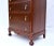 Early 20th Century William and Mary Style Mahogany Chest of Drawers With Brass Pulls, Usa For Sale - Image 5 of 12