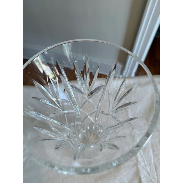 Waterford Vintage Waterford 10" Vase in the Retired Kilrane Pattern For Sale - Image 4 of 7