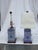 2010s Vintage Lauren Ralph Lauren Blue and White Chinoiserie Porcelain Table Lamps, a Pair For Sale - Image 5 of 7