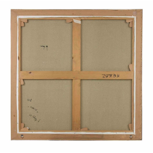 Gastone Biggi, Alben, 1975, Acrylic Painting on Canvas, Framed For Sale - Image 6 of 7