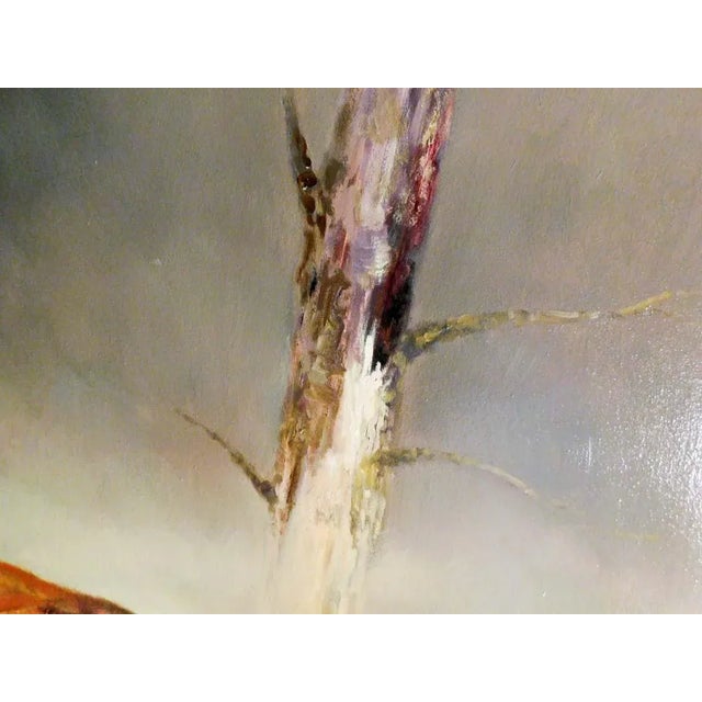 Paint Dave Merrill "Buffalo" Original Oil Board Unframed Hand Signed For Sale - Image 7 of 10