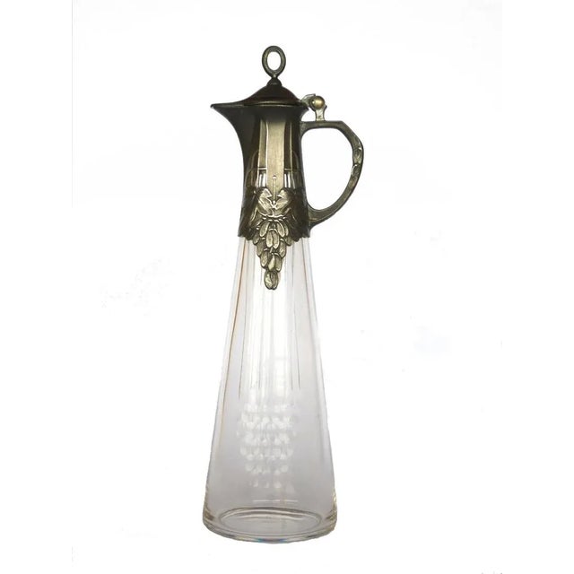 Metal Art Nouveau Jug from WMF For Sale - Image 7 of 7