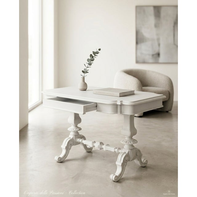 Louis Philippe Walnut Coffee Table, 1890s For Sale - Image 3 of 8