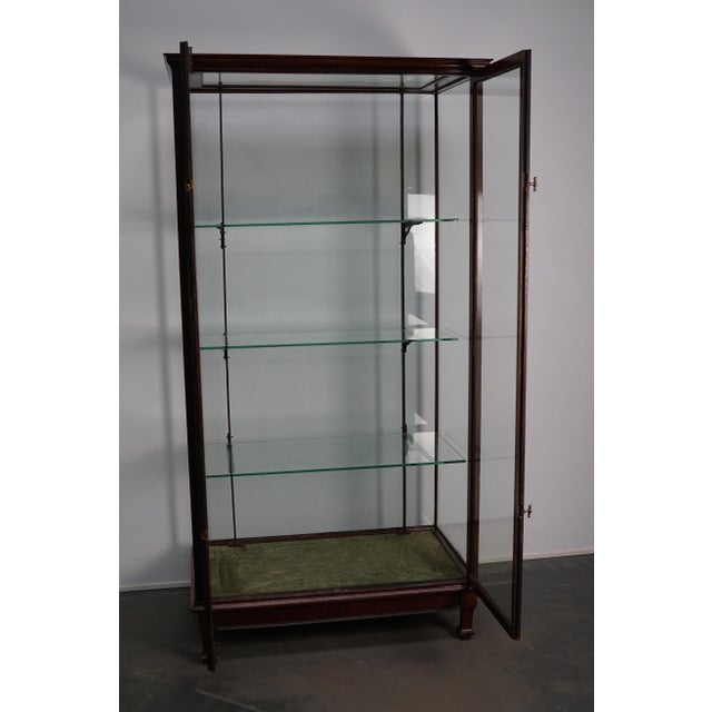 Victorian Mahogany Museum Shop Display Cabinet or Vitrine, Late 19th Century For Sale - Image 15 of 18
