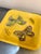 1960s Yellow Ceramic Butterfly Ashtray For Sale - Image 4 of 4