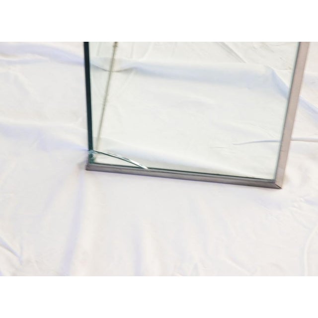 Fontana Arte Vintage Glass Table attributed to Fontana Arte, 1973 For Sale - Image 4 of 8