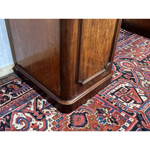 19th Century Victorian Mahogany Serving Cart For Sale - Image 5 of 18