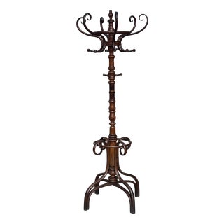Bentwood Hat and Coat Stand from Fischel, 1890s For Sale