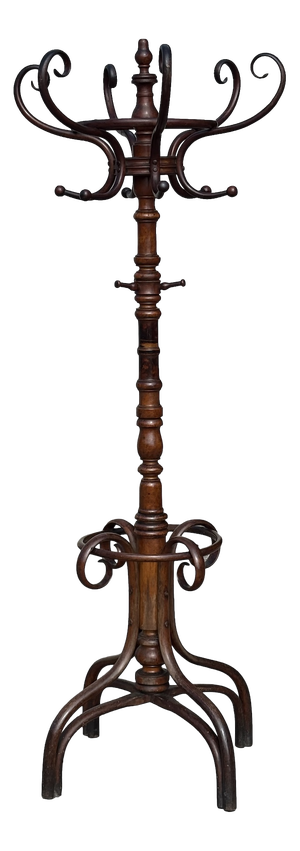 Bentwood Hat and Coat Stand from Fischel, 1890s
