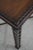 High Quality Vintage Mahogany Chinese Chippendale Tea Table For Sale - Image 4 of 13