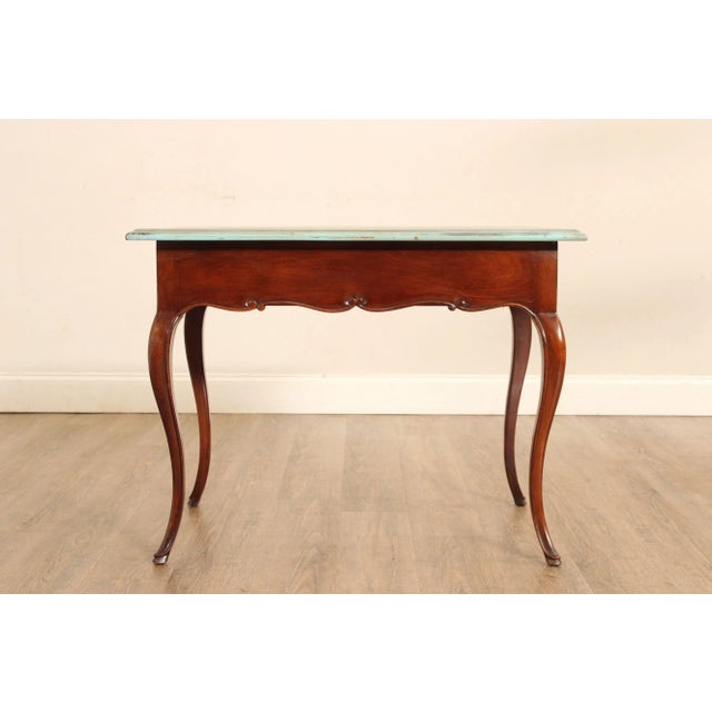 Mid 20th Century Bodart French Louis XV Style Two-Drawer Console Side Table For Sale In Philadelphia - Image 6 of 13