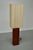 Wood Large Vintage Teak Floor Lamp with Square Beige Shade, 1970s For Sale - Image 7 of 12