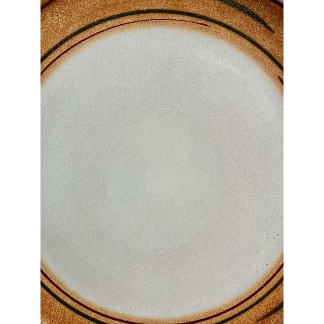 Mid-Century Modern Vintage Heath Ceramics Sonoma Chop Plate Platter 13" Diameter For Sale - Image 3 of 4