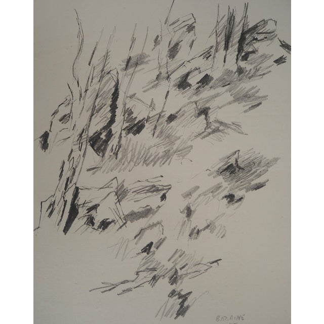 Jean-René Bazaine, Sous bois, Lithograph For Sale