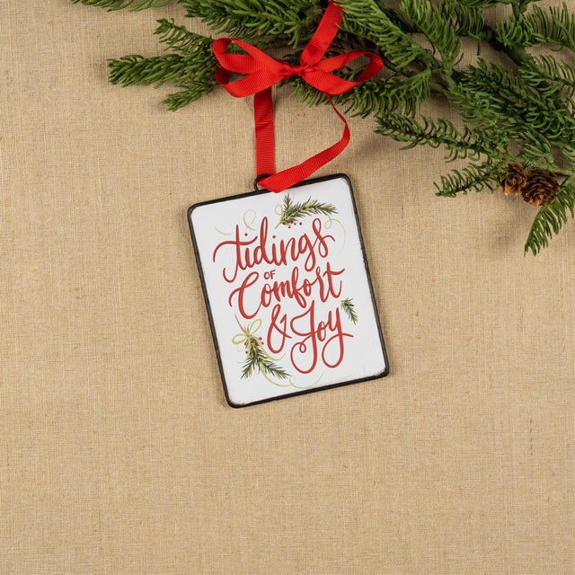 Add a heartfelt touch to your holiday decor with this set of Holiday Sentiment Ornaments. Featuring charming phrases like...
