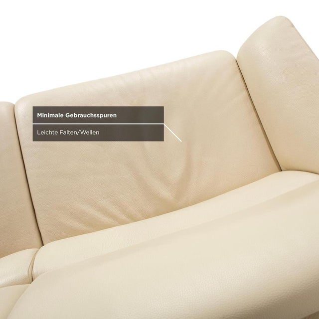 Chalet Two-Seater Sofa in Leather from Erpo For Sale - Image 10 of 16