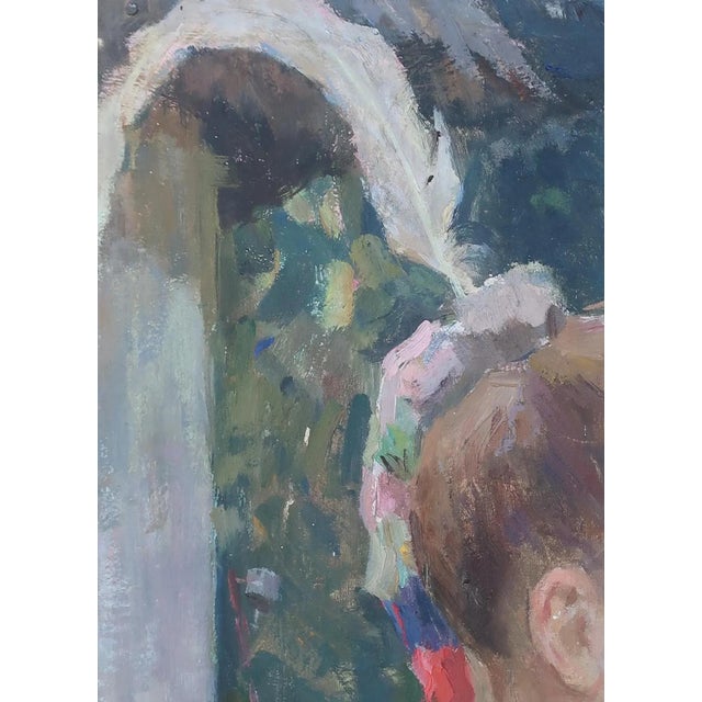 FREE SHIPPING worldwide. The painting will be rolled up and packed securely in a special protective tube. Note: The...