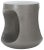 Dark Gray Vikki Concrete Accent Stool - Dark Gray For Sale - Image 8 of 10