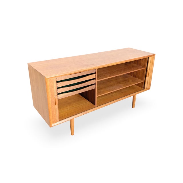 Mid-Century Teak Sideboard by Svend Aage Larsen for Faarup Møbelfabrik, 1960s For Sale - Image 6 of 12