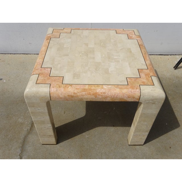 Stone Marquetry Living Room Table, 1950s For Sale - Image 18 of 18