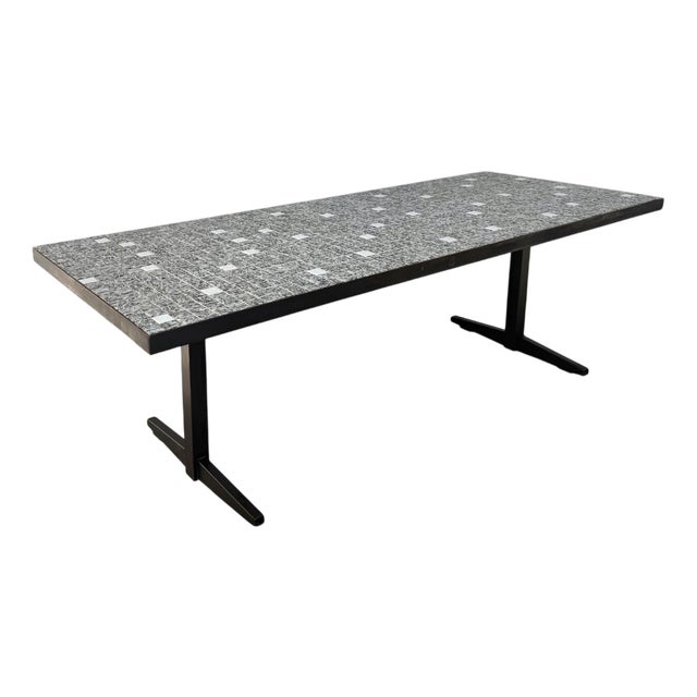 Vintage Ceramic Mosaic Coffee Table from Lilienthal, 1960s For Sale