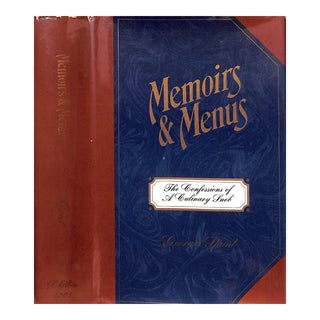 "Memoirs & Menus: The Confessions of a Culinary Snob" 1967 Spunt, Georges For Sale