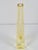Glass Citrine Drop Cut Engraved Glass Vase by Antonin Drobnik for ZBS, 1960s For Sale - Image 7 of 14