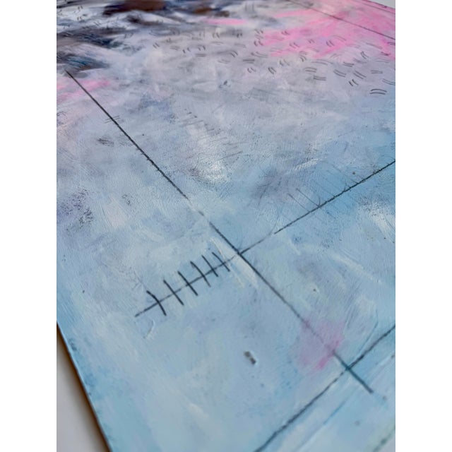 2020s “Cotton Candy” Original Oil Painting by Paula DeStefanis For Sale - Image 5 of 9