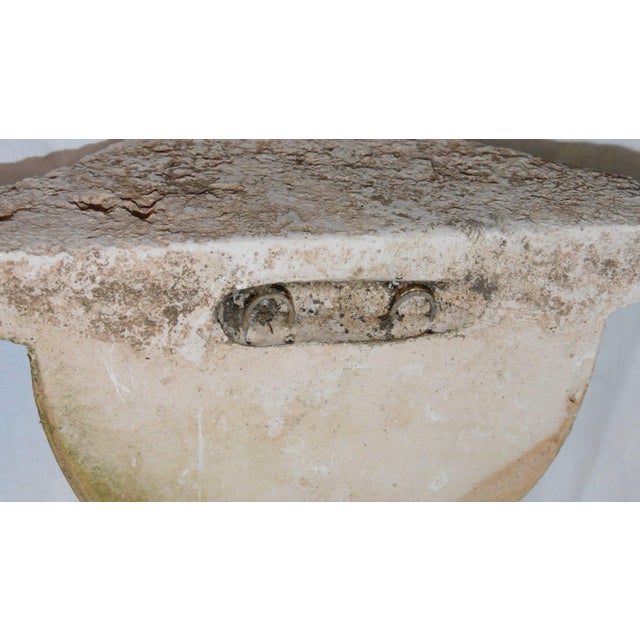 Green Vintage Pair of Draped Terracotta Mexican Sconces For Sale - Image 8 of 11