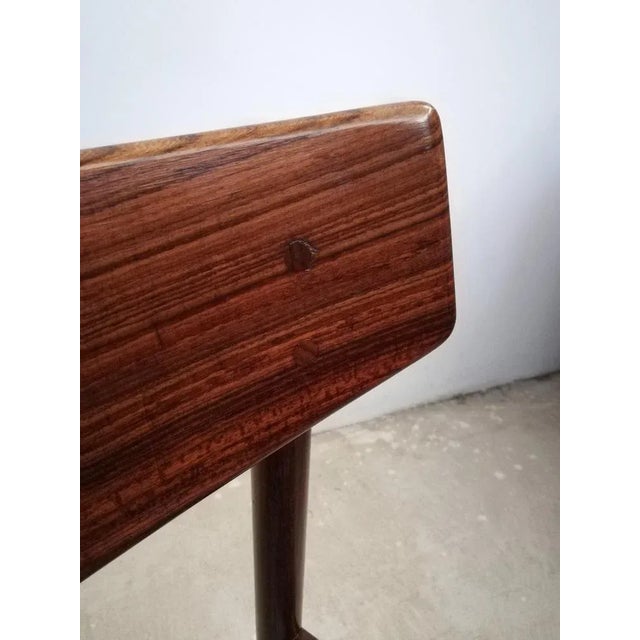 Mid-Century Danish Style Dining Chairs in Mahogany & Rosewood,1960, Set of 4 For Sale - Image 17 of 18