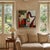 Contrechant, Abstract Geometric Contemporary Oil Painting Framed by Sophie Dumont For Sale - Image 9 of 9