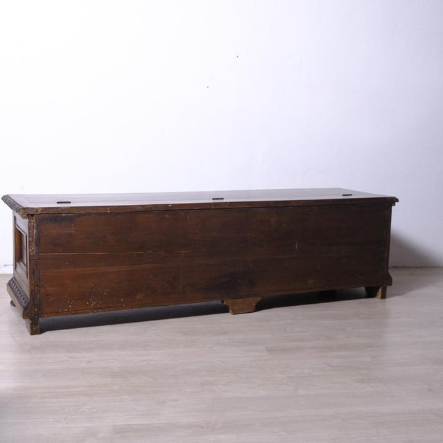 Antique Walnut Chest, Italy, 1900s For Sale - Image 17 of 18