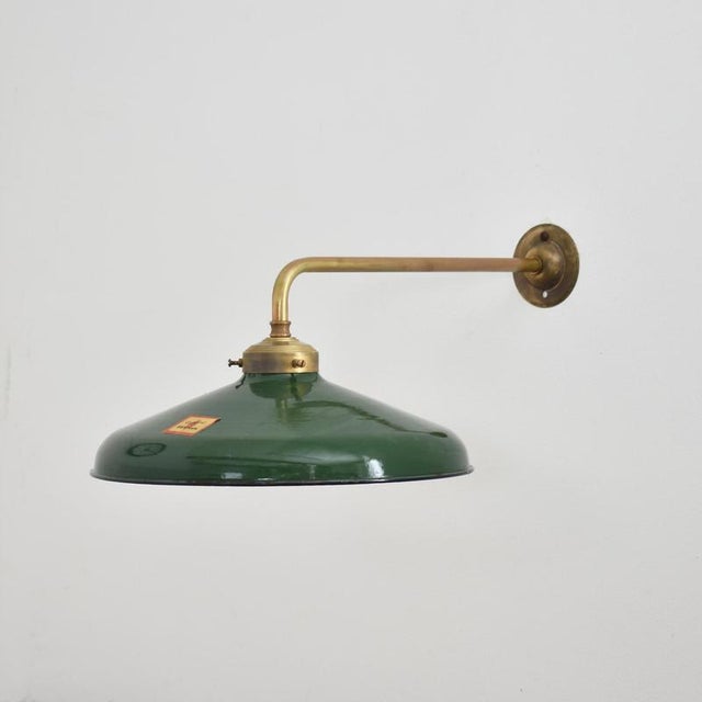 1940s Benjamin Brass Wall Light, 1940s For Sale - Image 5 of 8