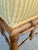 Early 21st Century Schumacher Faux Bamboo Upholstered Bench For Sale - Image 10 of 12