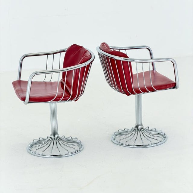 Modern Mid-Century Cantilever Armchair by Gastone Rinaldi for Rima, Italy, 1970s For Sale - Image 3 of 18