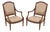 Louis XVI Walnut Chairs, France, 18th Century, Set of 2 For Sale