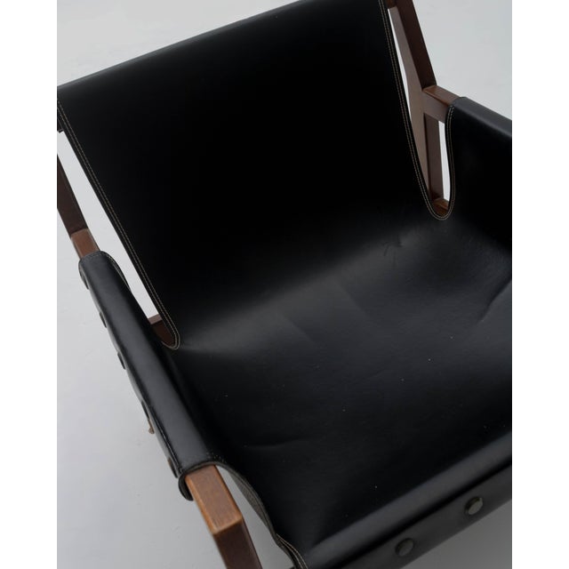 Brutalist Castilian Sofa and Lounge Chairs attributed to Paco Muñoz for Darro, 1960s, Set of 3 For Sale - Image 11 of 17